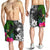 Marshall Islands Men Shorts - Turtle Plumeria Banana Leaf - Polynesian Pride