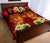 Samoa Quilt Bed Sets - Tribal Tuna Fish Orange - Polynesian Pride