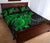 Pohnpei Polynesian Quilt Bed Set - Pohnpei Flag & Green Turtle Hibiscus - Polynesian Pride