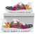 Samoa Sneakers Polynesian Hibiscus White Pattern - Polynesian Pride