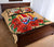 Tahiti Polynesian Quilt Bed Set - Hibiscus Coat of Arm Beige - Polynesian Pride