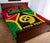 Polynesian Vanuatu Custom Personalised Quilt Bed Set - Vanuatu Flag and Coat Of Arms - Polynesian Pride