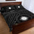 Marshall Quilt Bed Set - Marshall Seal With Polynesian Tattoo Style ( Black) - Polynesian Pride