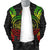 Palau Polynesian Men's Bomber Jacket Map Reggae - Polynesian Pride