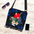 Wallis and Futuna Polynesian Boho Handbag - Turtle With Plumeria Flowers - Polynesian Pride