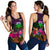 Tuvalu Women's Racerback Tank - Summer Hibiscus - Polynesian Pride