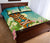 Hawaii Quilt Bed Set - Tiki With Hibiscus Floral - Polynesian Pride