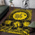 Hawaii Map Honu Hibiscus Polynesian Area Rug AH - Polynesian Pride