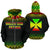 Wallis and Futuna Polynesian Zip up Hoodie Reggae Frog Unisex Reggae - Polynesian Pride