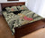 Hawaii Polynesian Hula Girl Wearing Plumeria Quilt Bed Set - Polynesian Pride