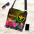 Polynesian Hawaii Kanaka Maoli Polynesian Crossbody Boho Handbag - Hibiscus and Banana Leaves One Style One Size Reggae - Polynesian Pride