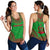 Vanuatu Women's Racerback Tank - Polynesian Chief Flag Version - Polynesian Pride