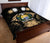 Nauru Polynesian Quilt Bed Set Hibiscus Gold - Polynesian Pride