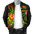 Polynesian Hawaii Men's Bomber Jacket - Legend of Kanaka Maoli (Reggae) - Polynesian Pride