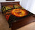 Sun In Leo Zodiac Quilt Bed Set Polynesian Tattoo Unique Vibes - Polynesian Pride