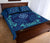 Hawaiian Quilt Bed Set Royal Pattern - Dark Blue - Polynesian Pride