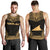 Tokelau Men's Tank Top - Polynesian Chief Gold Version - Polynesian Pride