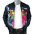 Tonga Polynesian Men's Bomber Jacket - Tropical Flower - Polynesian Pride