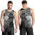 Samoa Men's Tank Top - Samoa Seal Wave Style (Black) - Polynesian Pride