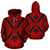 Hawaii Hoodie Polynesian Tradition Red Pullover - Polynesian Pride