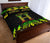 Hawaii Quilt Bed Set - Reggae Hawaii Tribal Polynesia Tattoo - Polynesian Pride