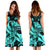 Polynesian Hawaii Midi Dress - Kanaka Maoli Blue Turtle - Polynesian Pride