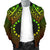 Polynesian Cook Islands Men's Bomber Jacket - Reggae Vintage Polynesian Patterns - Polynesian Pride