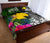 Papua New Guinea Quilt Bed Set - Turtle Plumeria Banana Leaf - Polynesian Pride