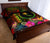 Chuuk Polynesian Personalised Quilt Bed Set - Hibiscus and Banana Leaves - Polynesian Pride