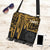 Tahiti Boho Handbag - Tahiti Seal In Heartbeat Patterns Style (Gold) - Polynesian Pride