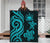 Samoa Premium Quilt - Turquoise Tentacle Turtle - Polynesian Pride