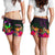 Pohnpei Personalised Women's Shorts - Summer Hibiscus - Polynesian Pride