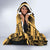 Society Islands Hooded Blanket - Polynesian Tattoo Gold - Polynesian Pride