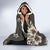 Hawaii Turtle Polynesian Hibiscus Kanaka Style Tropical - Hooded Blanket AH - Polynesian Pride