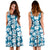 Hawaii Hibiscus White Midi Dress - Polynesian Pride