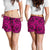 Polynesian Kakau Turtle Pink Women's Short - Polynesian Pride