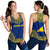 Tokelau Women's Racerback Tank - Polynesian Chief Flag Version - Polynesian Pride