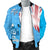 Fiji Polynesian Men's Bomber Jacket - Fiji Flag - Polynesian Pride