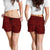 Polynesian Lauhala Mix Red Women's Short - Polynesian Pride