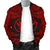 Hawaii Polynesian Custom Personalised Men's Bomber Jacket - Hawaii Pride Red Version - Polynesian Pride