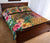 Hawaii Turtle Hibiscus Polynesian Gold Quilt Bed Set - Moon Style - AH - Polynesian Pride