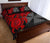 Wallis and Futuna Polynesian Quilt Bed Set - Wallis and Futuna & Red Turtle Hibiscus - Polynesian Pride