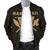 Hawaii Kanaka Polynesian Men's Bomber Jacket Gold - Polynesian Pride