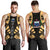 Samoa Men Tank Top - Polynesian Tattoo Gold - Polynesian Pride