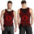 American Samoa Polynesian Men's Tank Top - Red Seal Red - Polynesian Pride