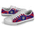 American Samoa Low Top Shoe - Symmetrical Lines - Polynesian Pride