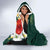 Hawaii Sea Turtle Hibiscus Plumeria Hooded Blanket - Polynesian Pride