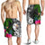 Niue Men Shorts - Turtle Plumeria Banana Leaf - Polynesian Pride