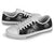 American Samoa Polynesian Low Top Shoes - Polynesian Turtle (Silver) - Polynesian Pride