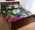 Chuuk Custom Personalised Quilt Bet Set White - Turtle Plumeria Banana Leaf - Polynesian Pride